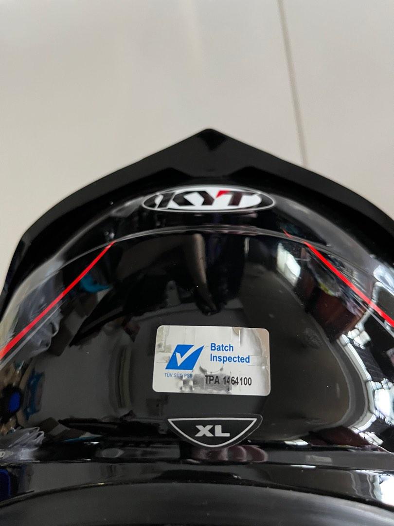 KYT NFJ Helmet Fitted With Bluetooth Device For Sale, Motorcycles
