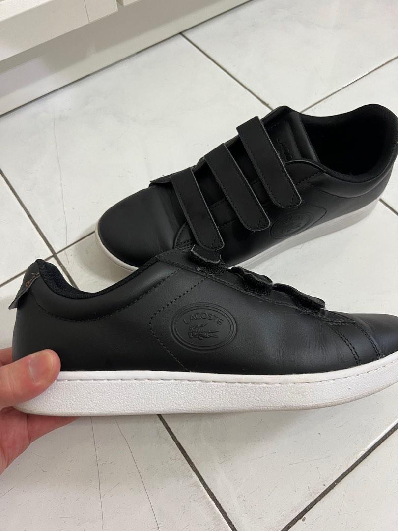 Lacoste Velcro Strap Shoes Men s Fashion Footwear Casual shoes