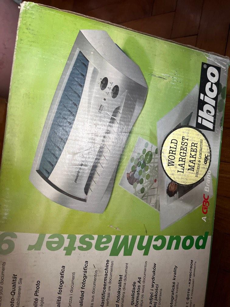 Laminator (Category: Office & Business Technology) located in Singapore. Submitted by tinchoraa (Listing ID 1183209593, Image 1). Description: PouchMaster 9 Laminator Suitable for A4 size laminating or smaller. .