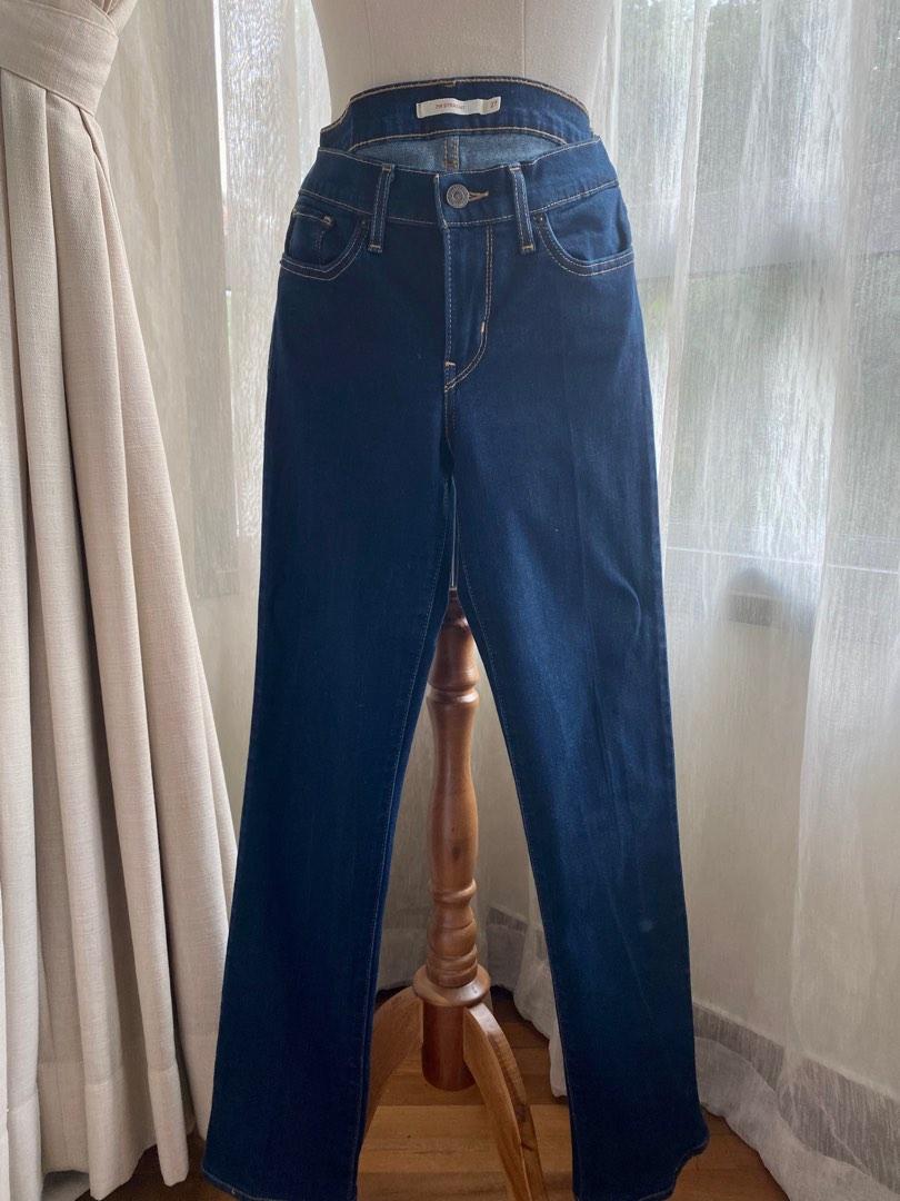 LEVI'S 714 straight jeans, Women's Fashion, Bottoms, Jeans & Leggings on  Carousell