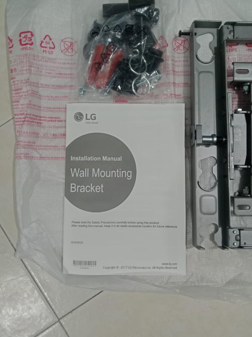 LG OLW480B Ez Slim Wall Mount, TV & Home Appliances, TV & Entertainment
