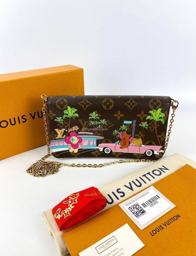 Louis Vuitton Lmd Ed Damier Azur Animation Hollywood Mini Pochette