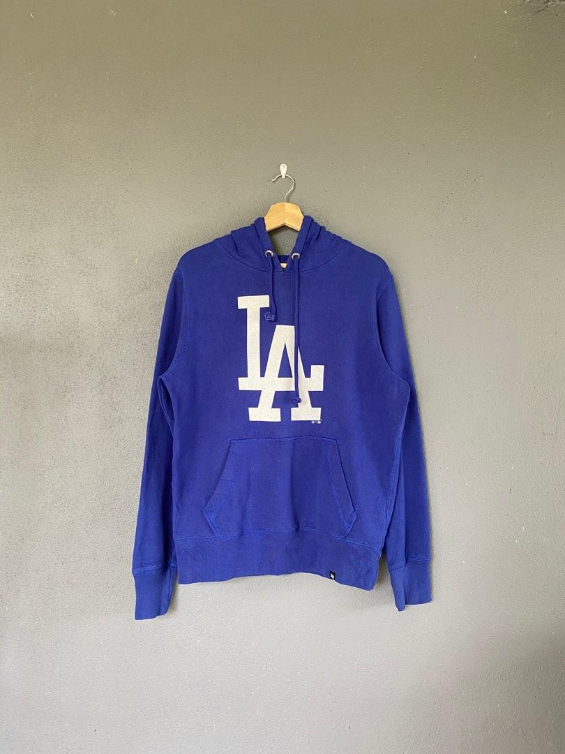 47 Men's Los Angeles Dodgers Blue Premium Ashby Pique Hoodie