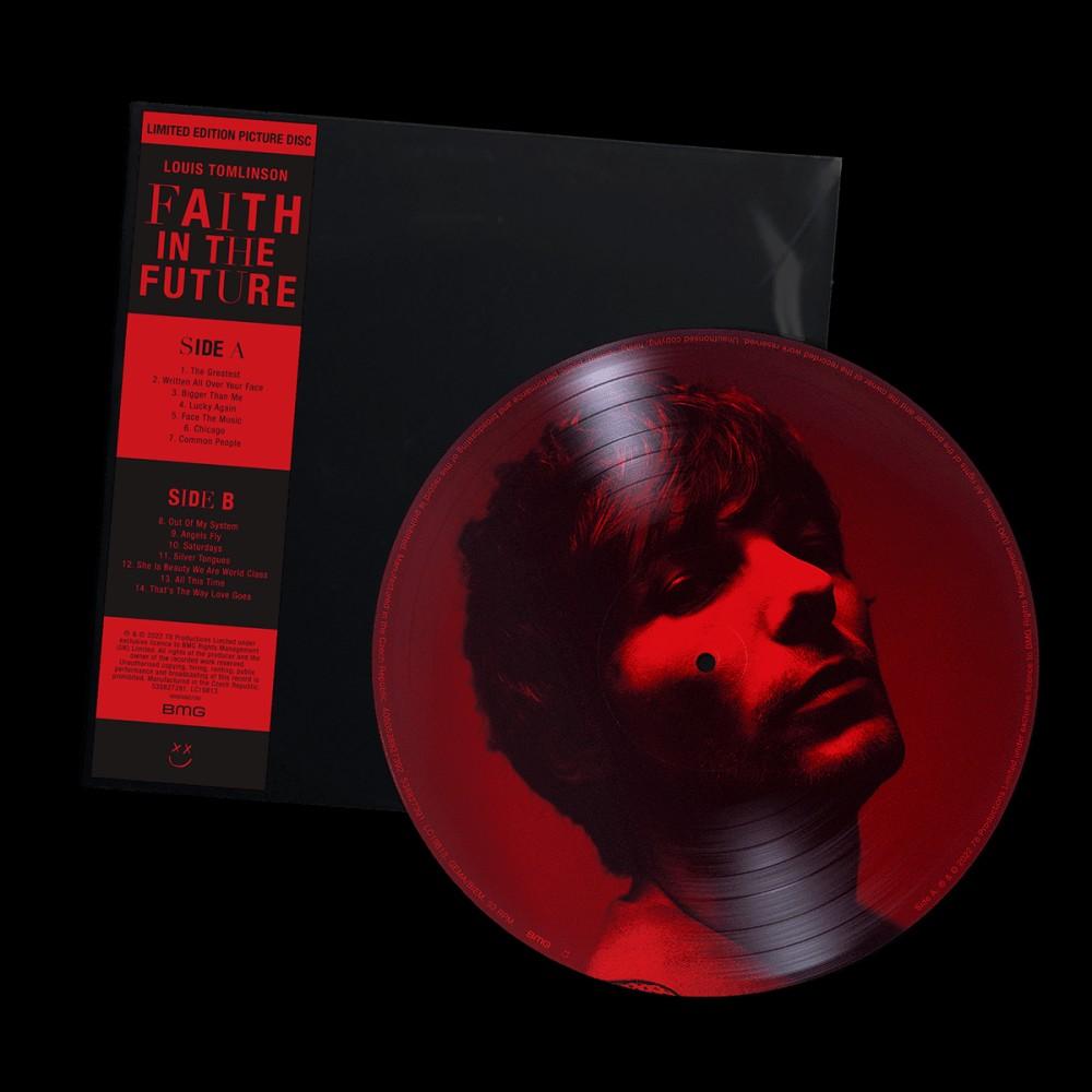 Louis Tomlinson  Faith In The Future (Red & Black Spatter Vinyl