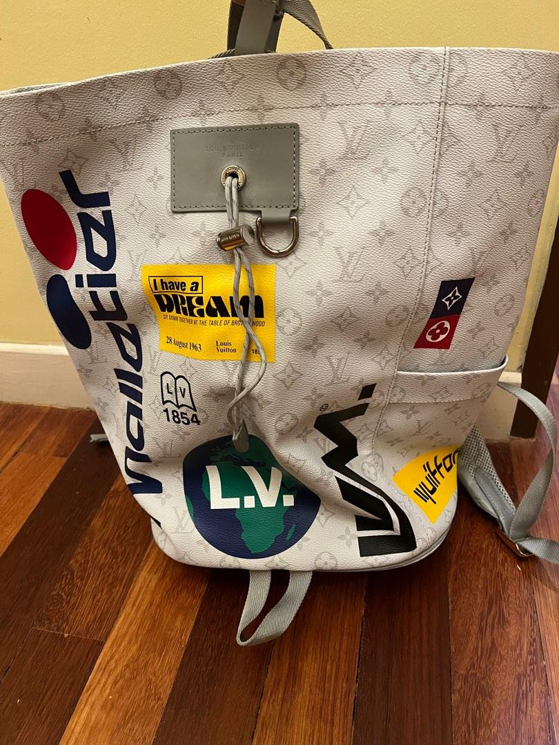 Louis Vuitton Chalk Backpack Monogram