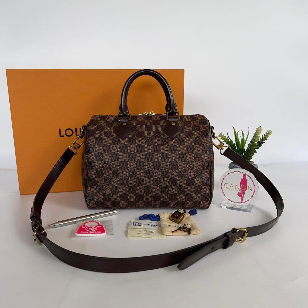 LV Ribera MM in Damier Ebene, Luxury, Bags & Wallets on Carousell
