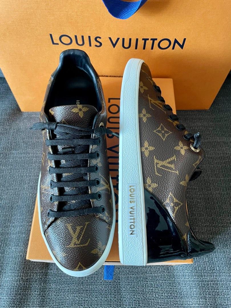 Louis Vuitton White Leather Frontrow Sneakers Size 39 Louis Vuitton