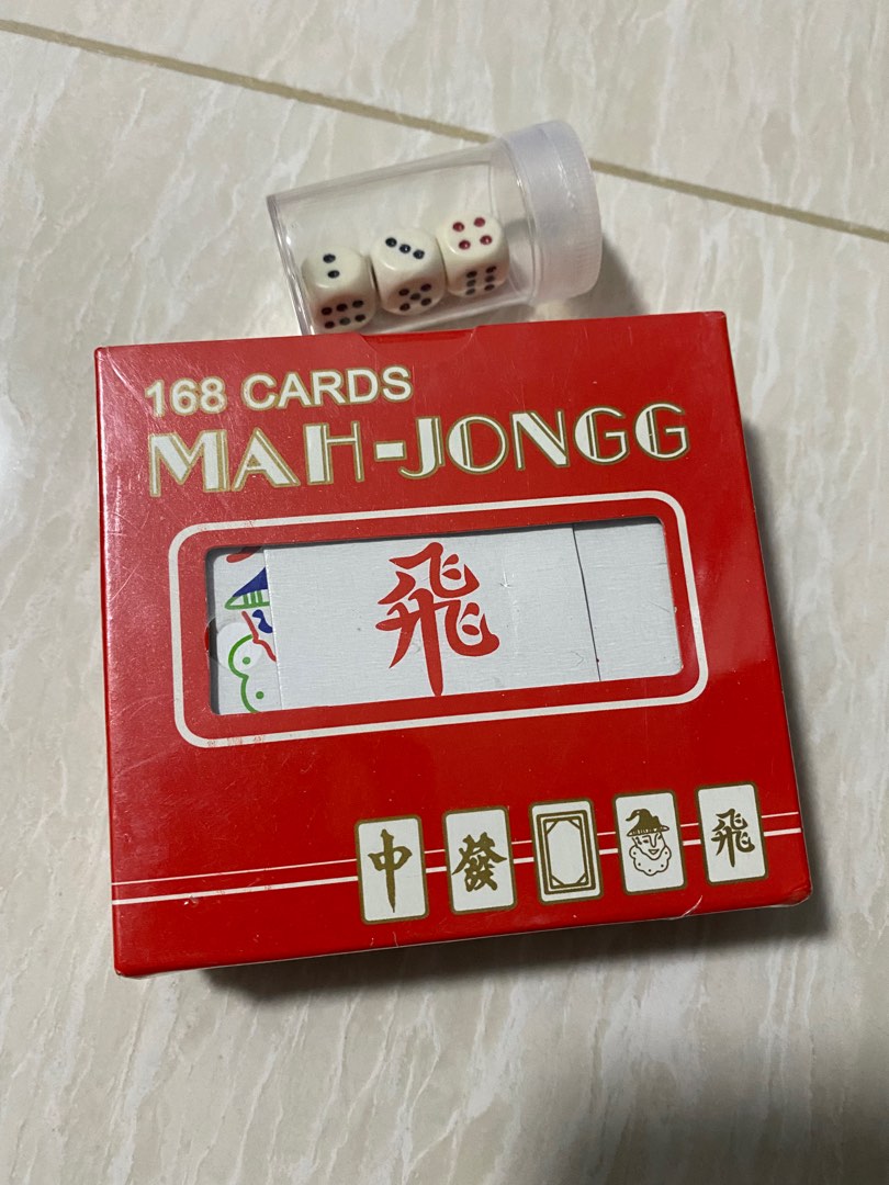 Mahjong Cards (2 sets) , Hobbies & Toys, Toys & Games on Carousell