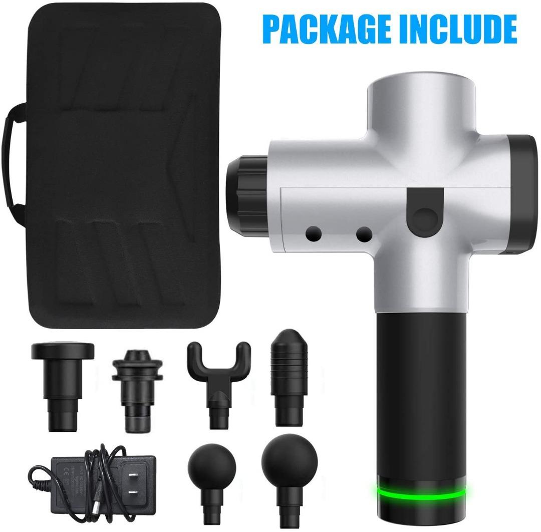 Massage Gun, Deep Tissue Percussion Muscle Massager for Pain Relief