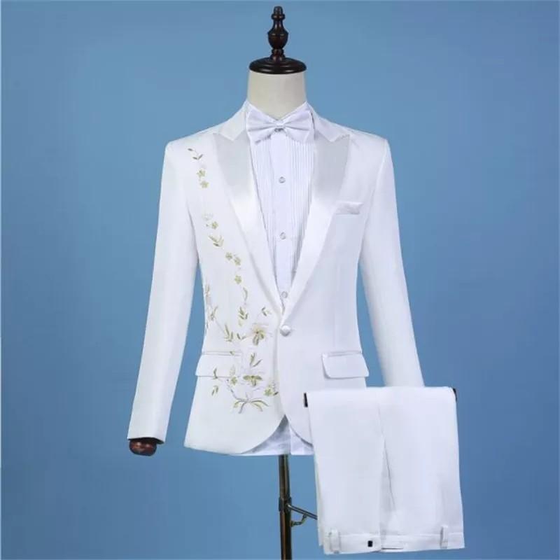 Cheap white suit jacket best sale mens