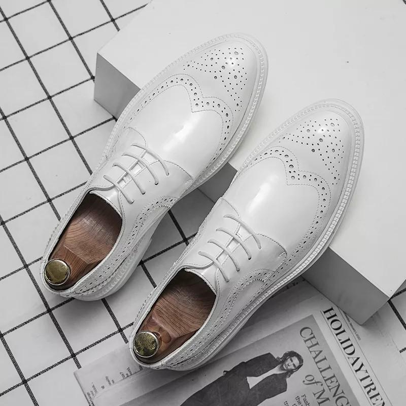 Men shoes White black size 38 45