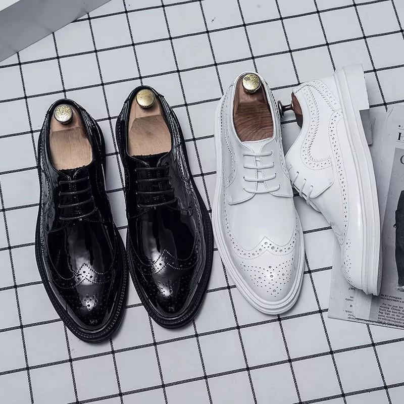 White black dress shoes sale