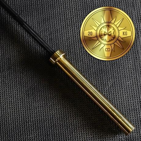 Gold barbell deals