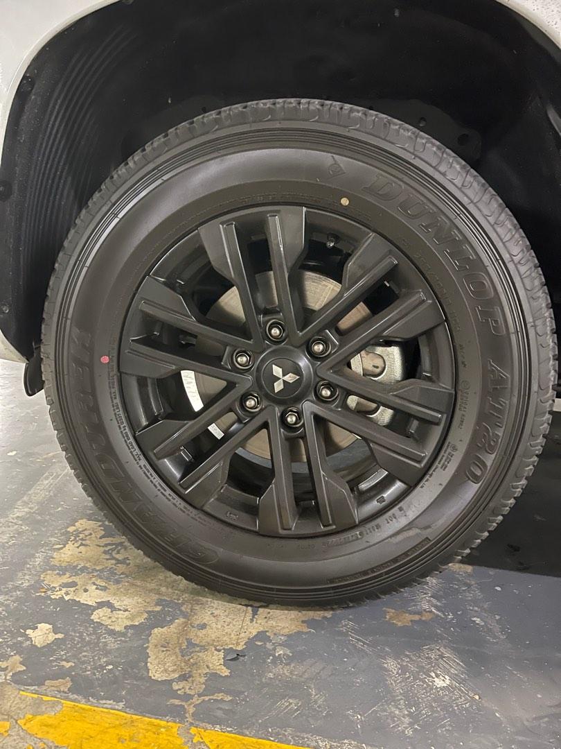 Montero Sport Black Series stock mags & tires, Car Parts & Accessories