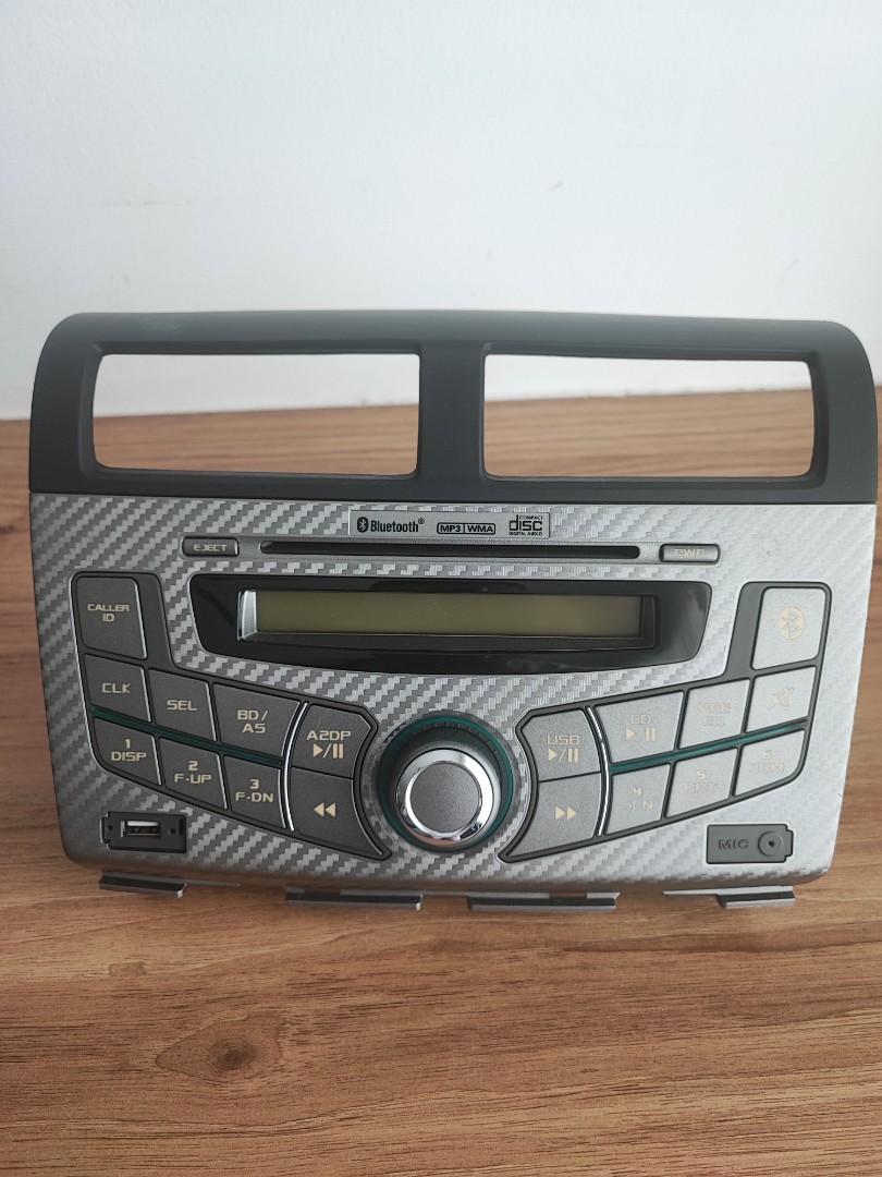 Myvi radio CD player head unit, Auto Accessories on Carousell