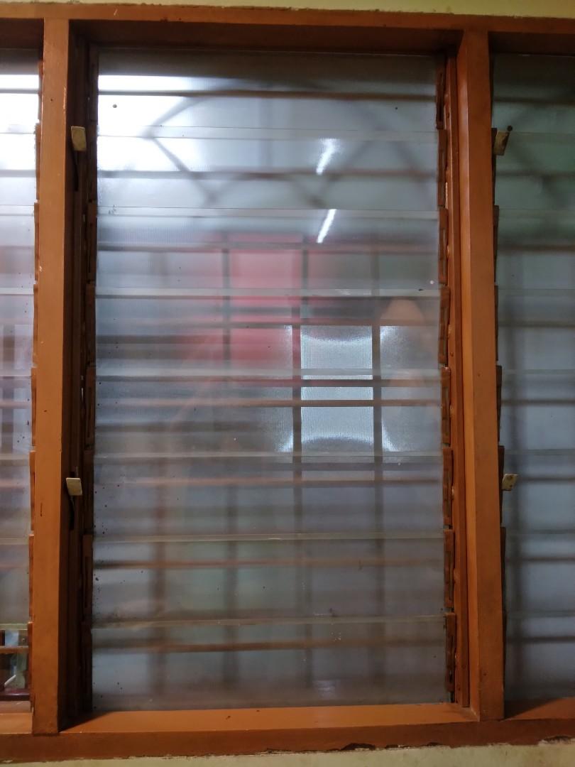 Naco / Louvre Window Glass ( Opaque) RM3.50/ pc, Furniture & Home
