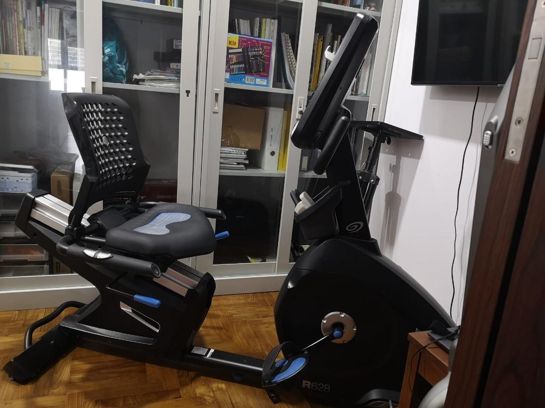 Nautilus r628 online recumbent bike review