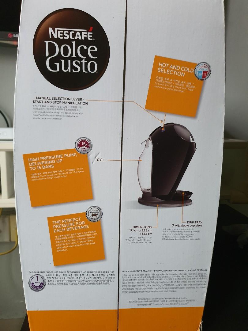 Nescafe Dolce Gusto Jovia Coffee Machine Maker, TV & Home Appliances