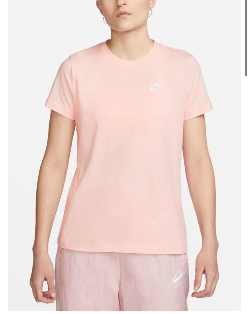 Nike | Women Cotton T-Shirt Pink, 女裝