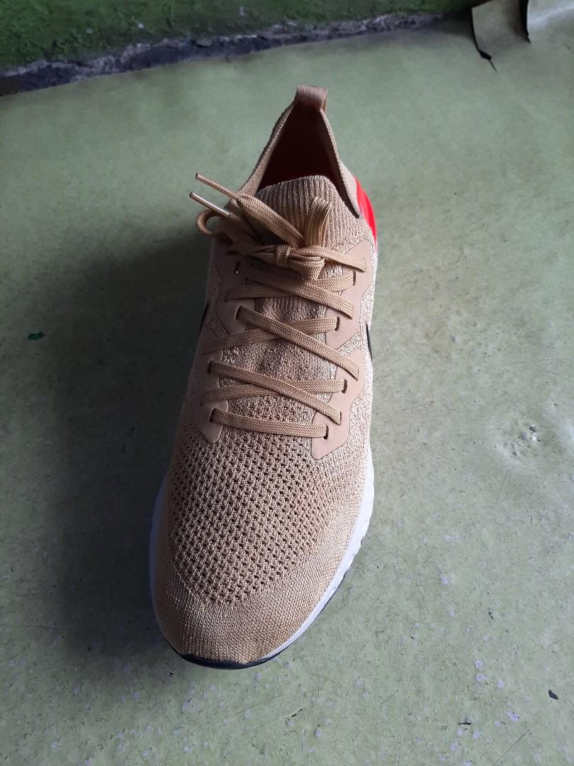 Epic react flyknit 2 2024 club gold black red orbit
