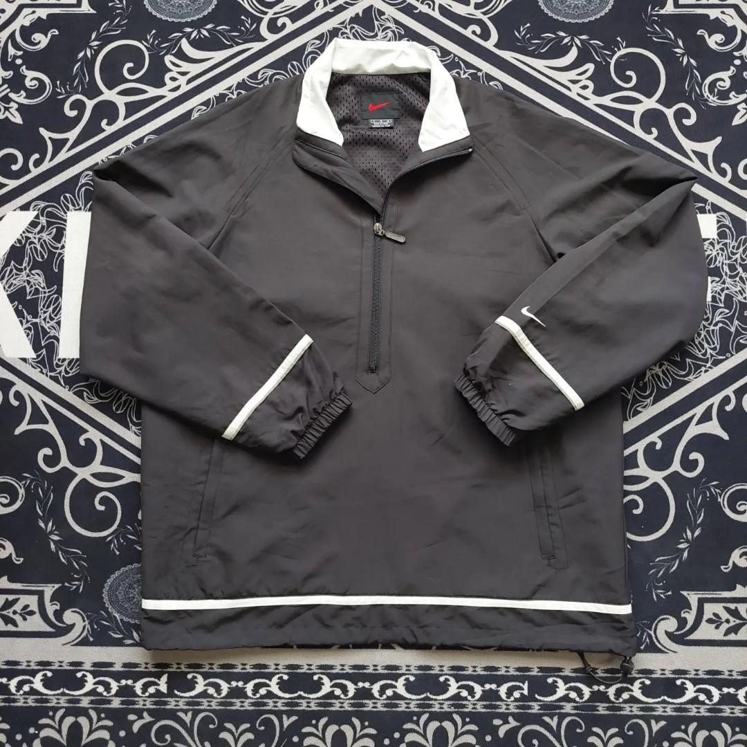 nike men's half zip jacket