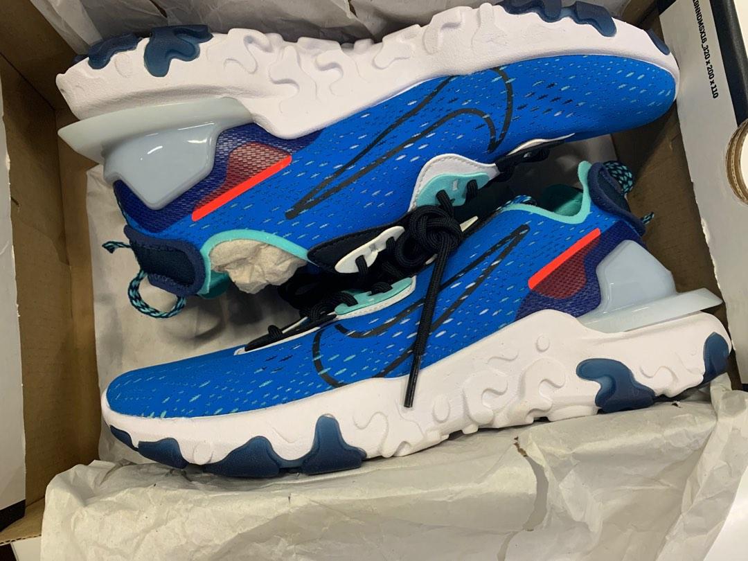Nike React Vision Photo Blue air max, Men's Fashion, Footwear, Sneakers on Carousell