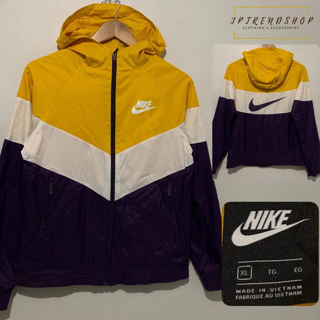WINDRUNNER HOODIE JACKET (Yellow 