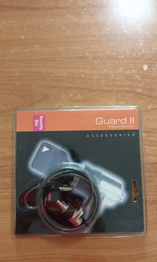 Notebook Cable Lock, Computers & Tech, Laptops & Notebooks on Carousell