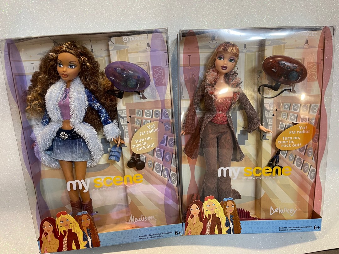 NRFB 2003 My scene Madison / Delancey dolls/ Barbie Mattel