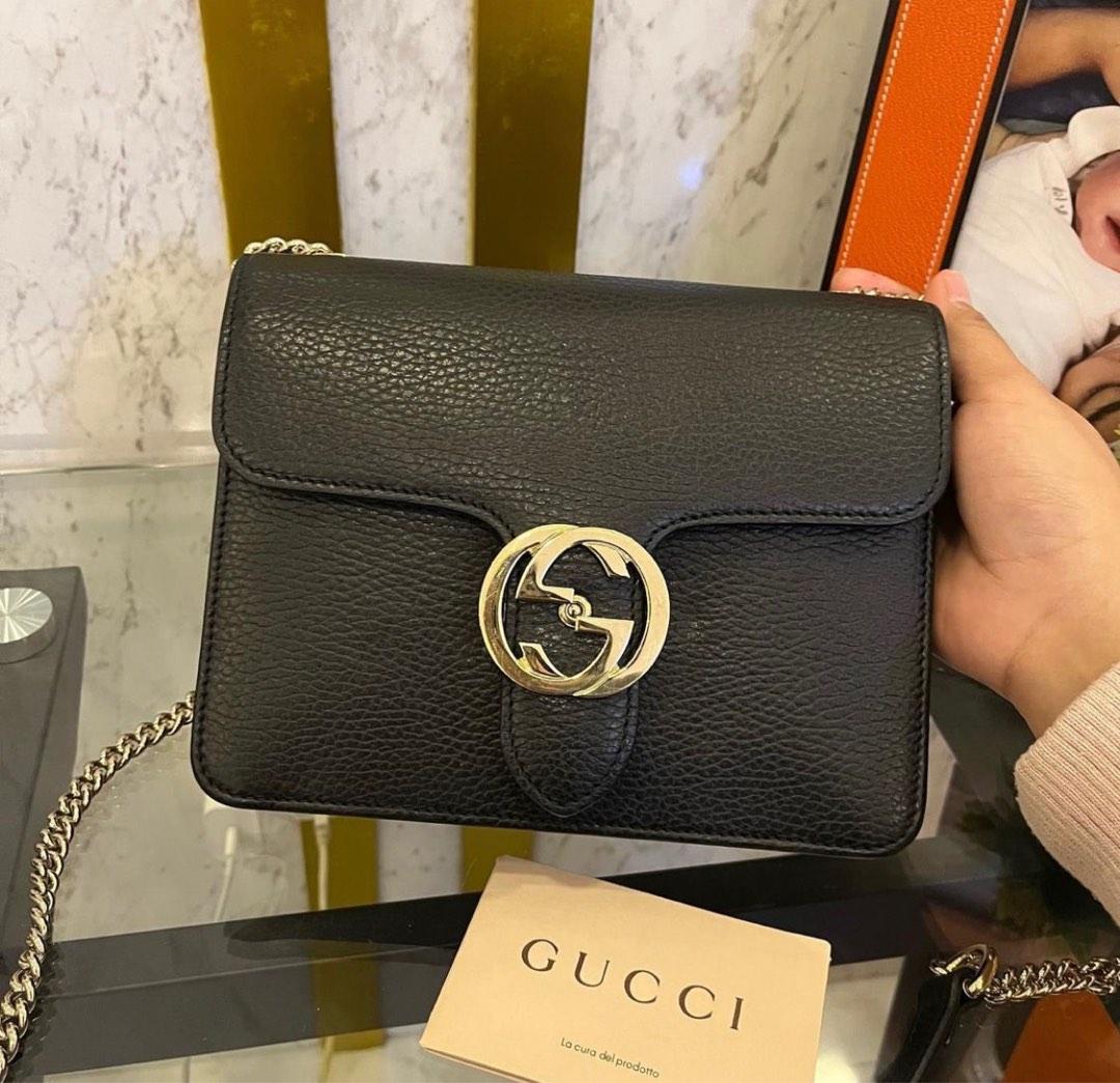 ORIGINAL GUCCI DOLLAR CALFSKIN SMALL Luxury Bags Wallets on