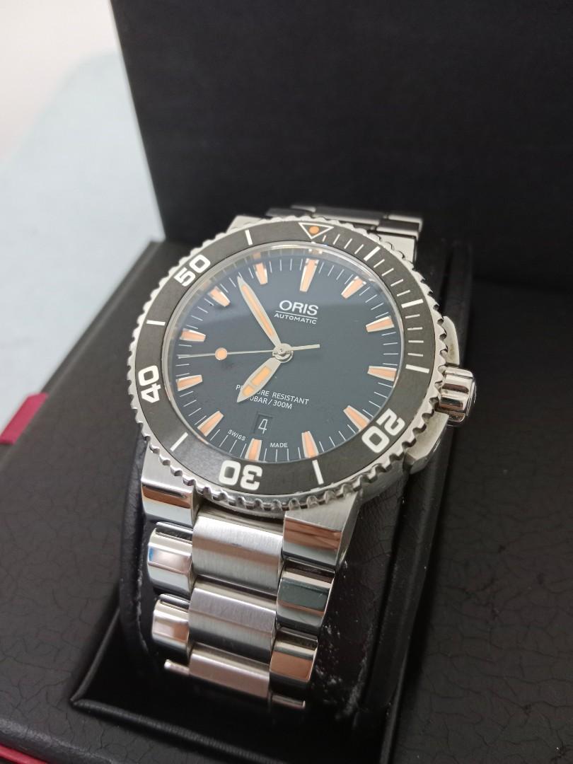 Oris aquis ceramic best sale bezel