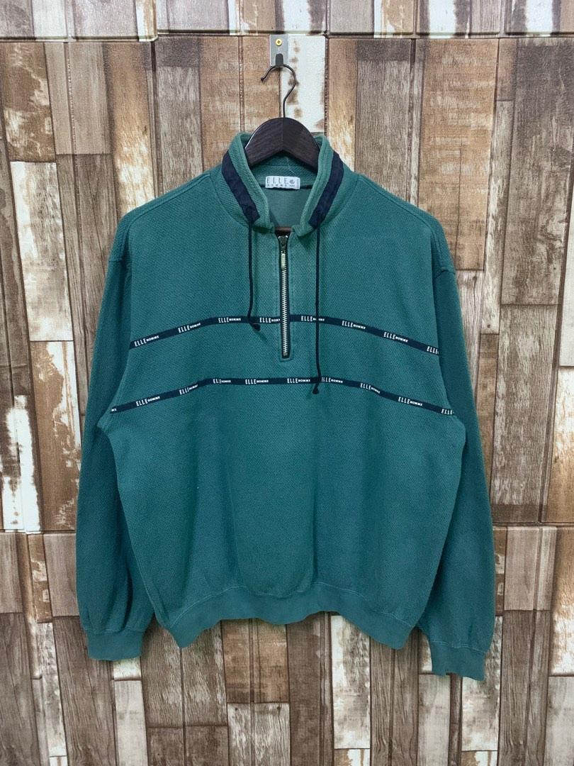 Vintage Elle Homme Paris Quarter Zip 