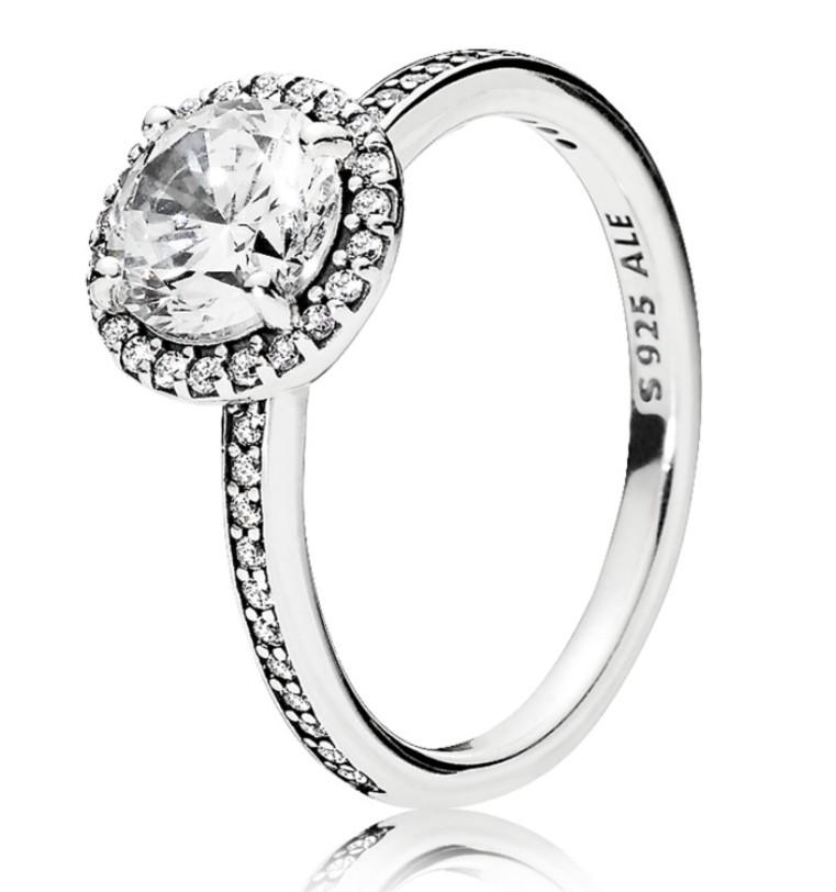 Pandora Round Ring Size 50, Women's Fashion, Jewelry & Organisers