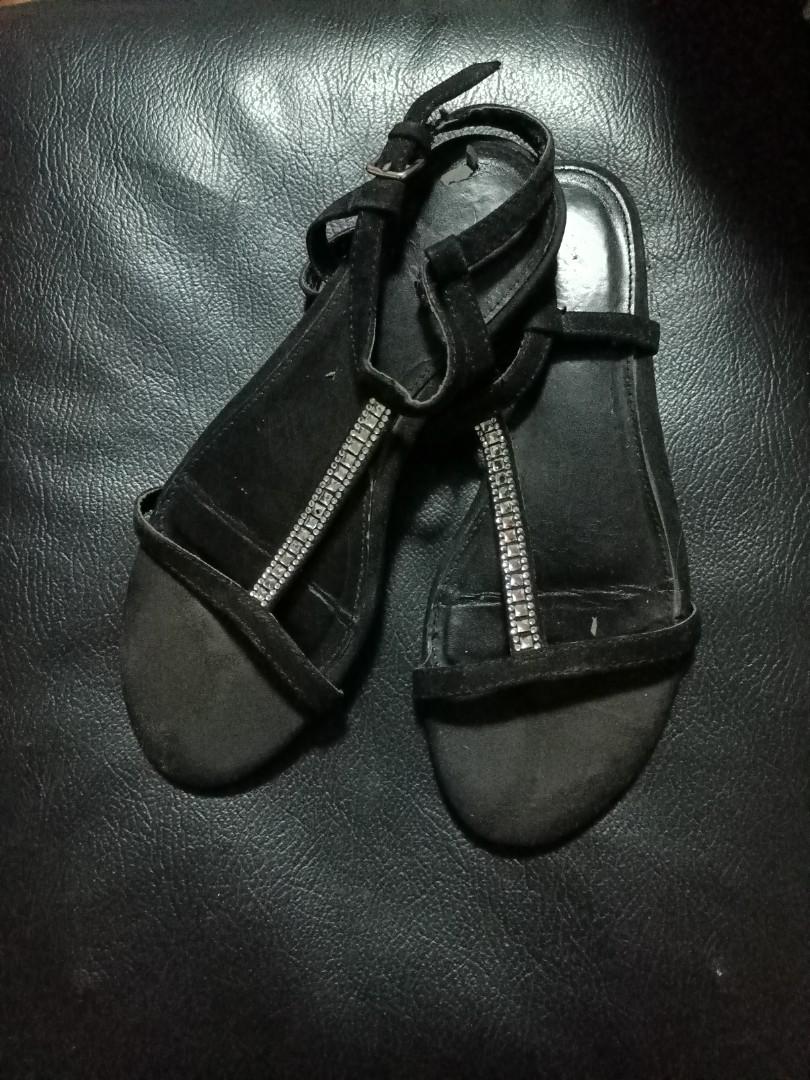 Fioni silver sandals top