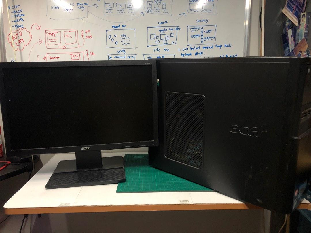 PC dan Monitor, Computers & Tech, Desktops on Carousell