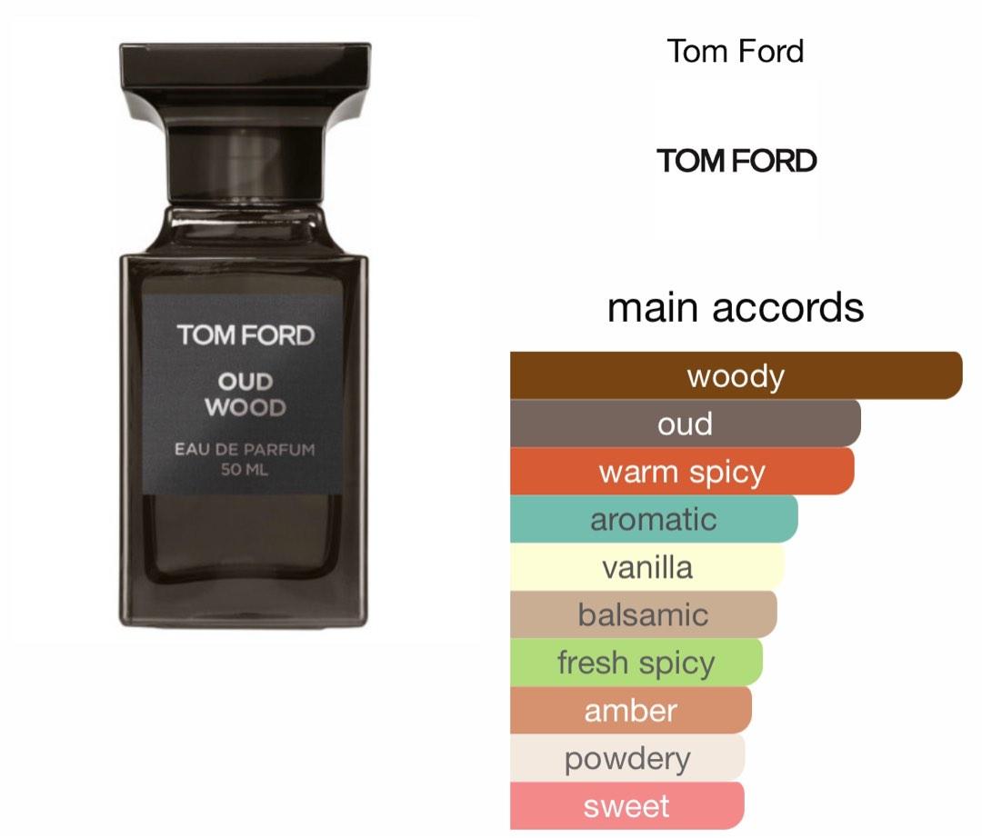PERFUME DECANT] Tom Ford Oud Wood Eau De Parfum, Beauty Personal