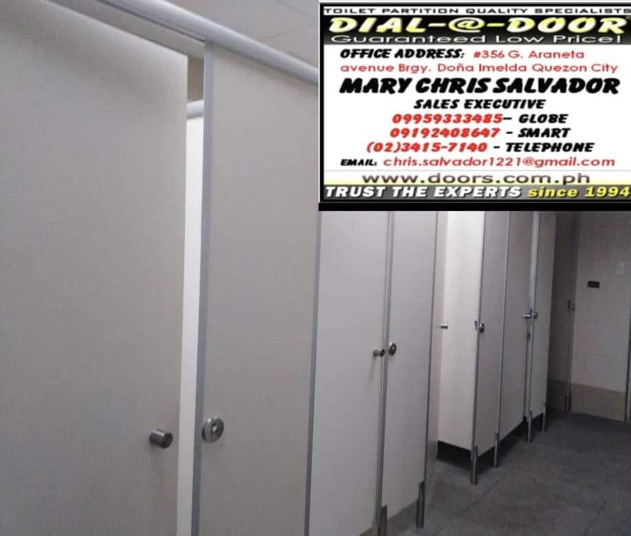 Phenolic Toilet Partition, Commercial & Industrial, Construction