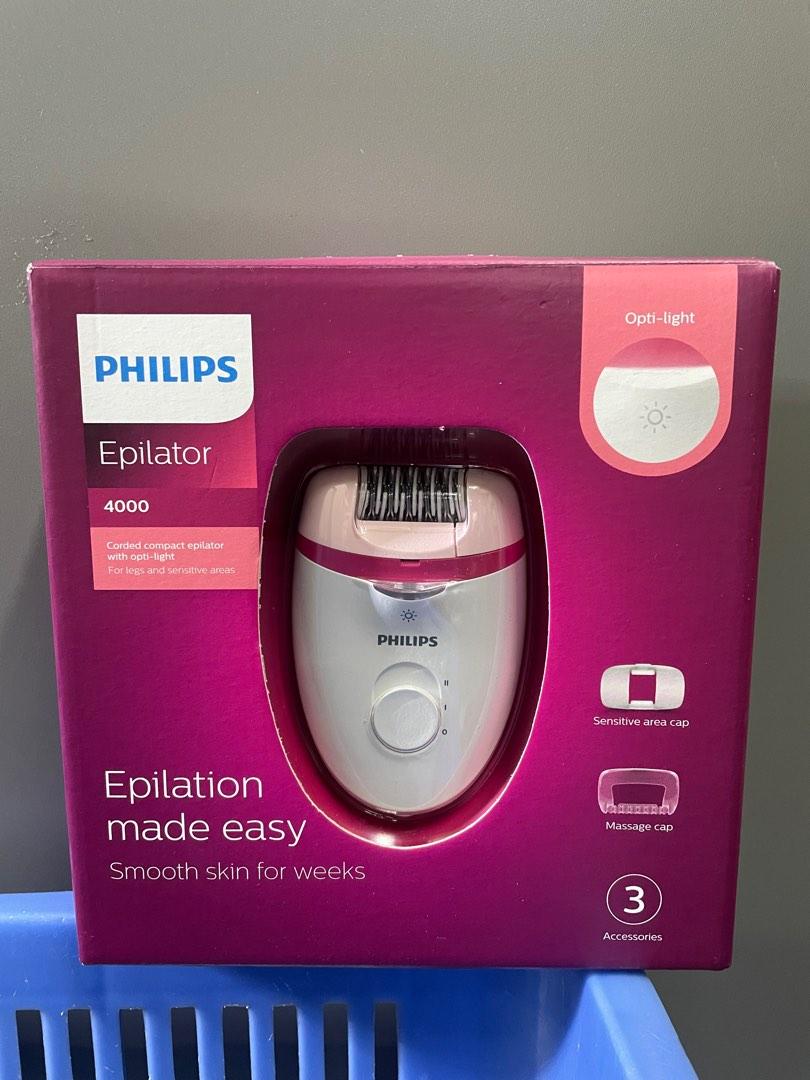 Philips Epilator 4000, Beauty & Personal Care, Foot Care on Carousell