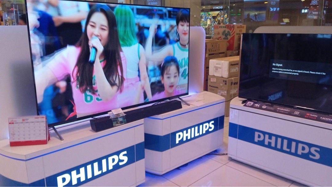 PHILIPS LED TV AND UHD ANDROID TV (Category: TV) located in Quezon City. Submitted by annys.online (Listing ID 1183208319, Image 3). Description: PHILIPS UHD TVS 65PUD7906 SRP 58,995 Cash: 49,600 55PUD7906 SRP 44,495 Cash: 37,500 50PUD7906 SRP 37,995 Cash: 32,000 55PUD7406 SRP 33,395 Cash: 28,500 50PUD7406 SRP 31,195 Cash: 26,400 65PUD8215 SRP 55,595 Cash: 46,800 43PFD6915 SRP 23,495 Cash: 19,990 32PHD6915 SRP 17,995 Cash: 13,400 🔆DIGITAL TV🔆 3