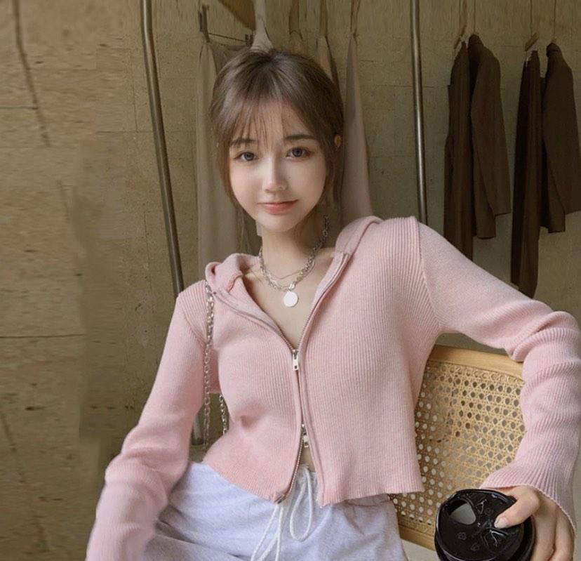 Pink Quilted Cropped Jacket