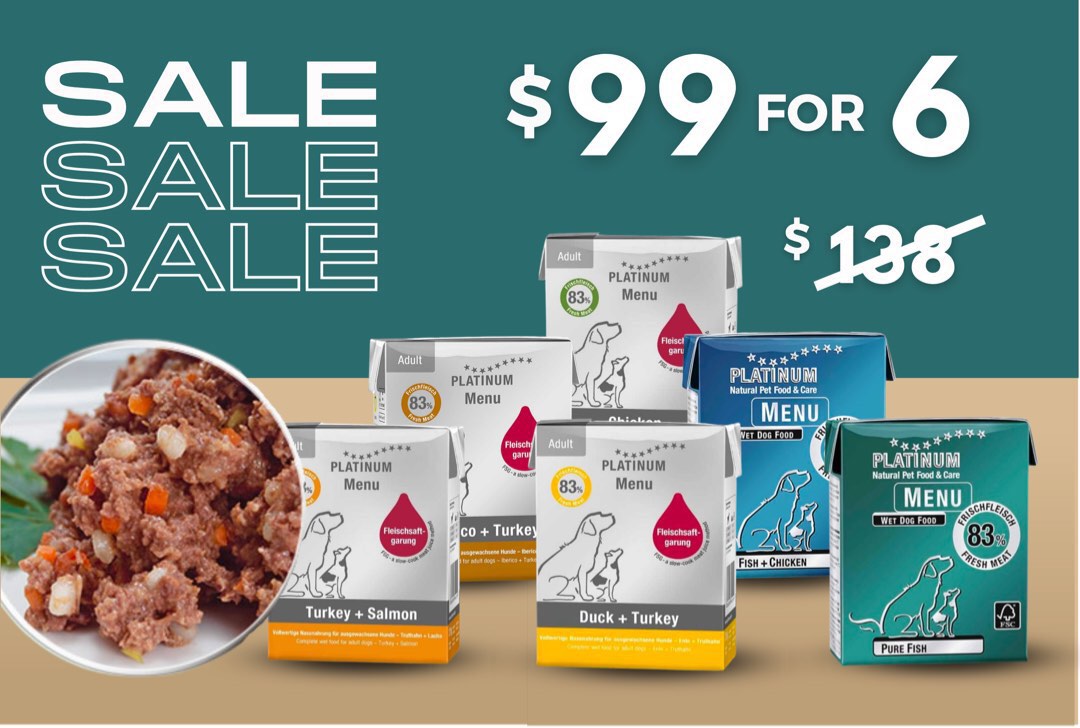 PLATINUM wet dog food, 寵物用品, 寵物食品 Carousell