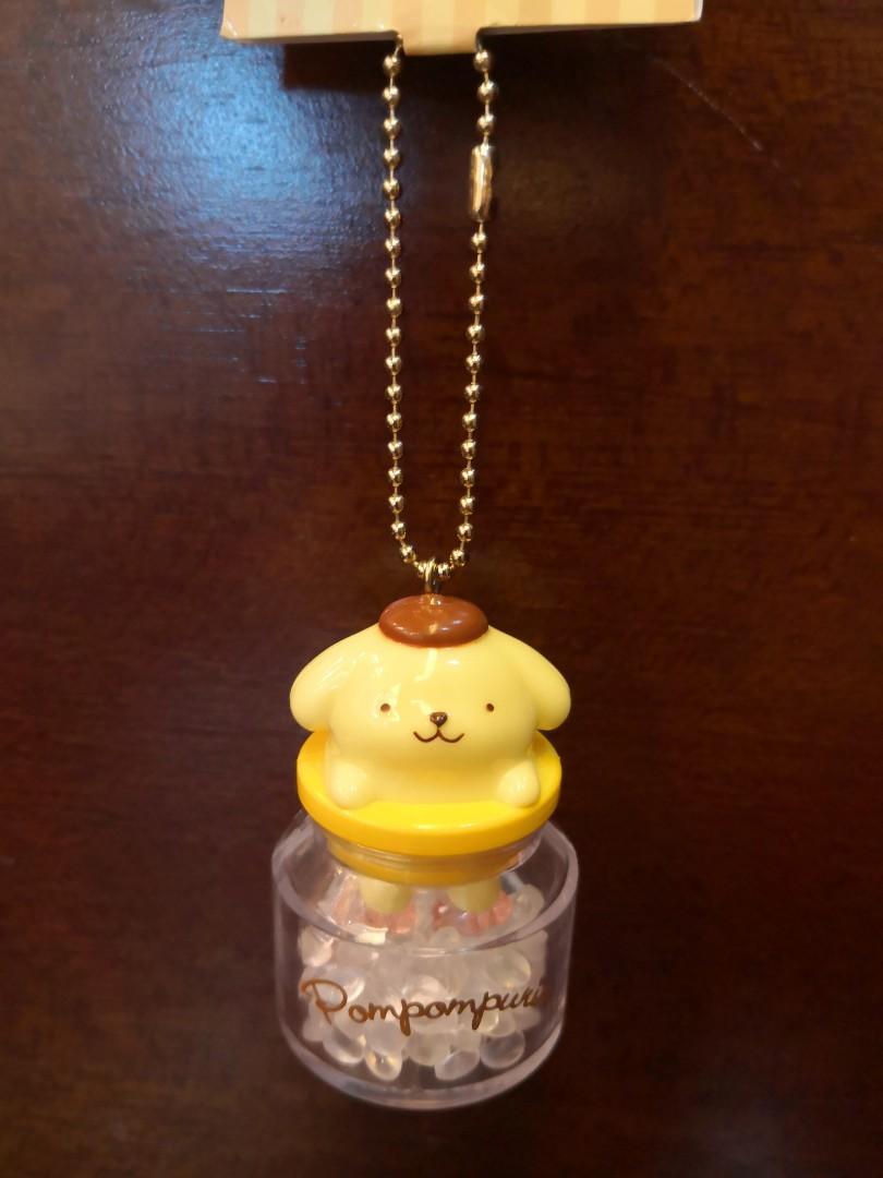 Pompompurin scented charm keychain (Sanrio Original) (Category: Character Goods) located in Manila. Submitted by maifabfinds (Listing ID 1183255375, Image 1). Description: .