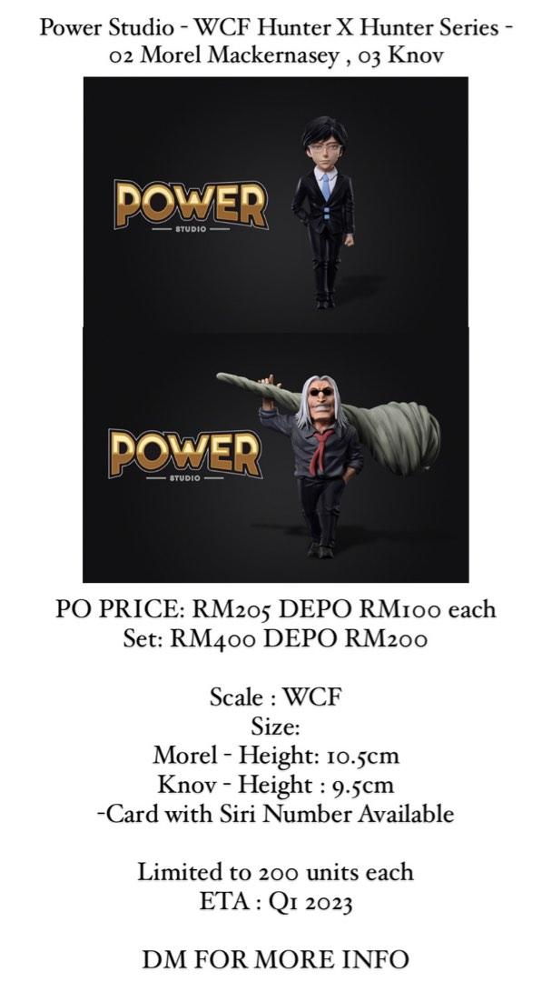 Power Studio WCF Hunter X Hunter Series 02 Morel Mackernasey , 03