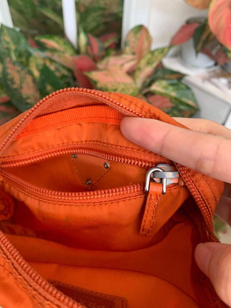 Prada Pink Nylon Pouch Prada Pink Nylon Pouch
