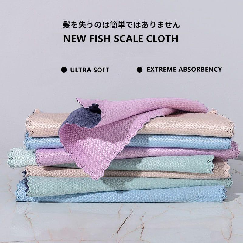 5pcs Random Color Cleaning Cloths, Simple Soft Cleaning Rags For Home