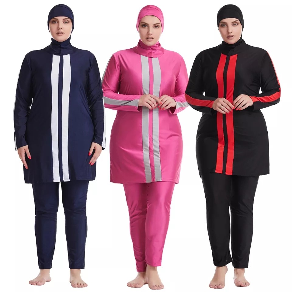 Preorder plus size muslimah swimwear, Women's Fashion, Swimwear ...