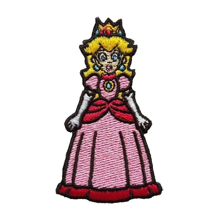 Super Mario Number One Patch Nintendo Smash Bros Embroidered Iron