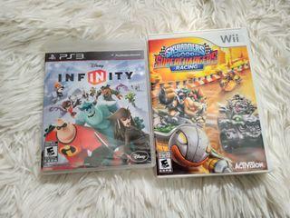 PS3 Disney Infinity and Wii Skylanders Superchargers