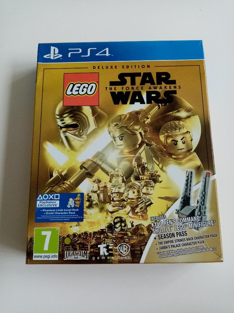 Lego star wars the force awakens discount deluxe edition content