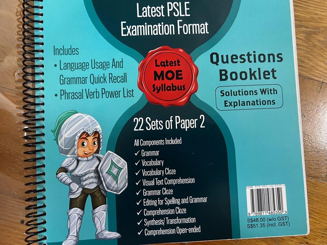 PSLE Science and English Exam Package Assessment Papers, Hobbies & Toys